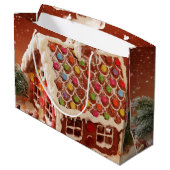 kerstfeest groot cadeauzakje (Achterkant Gekanteld)