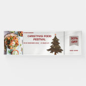 Kerstfeest groot spandoek (Horizontaal)