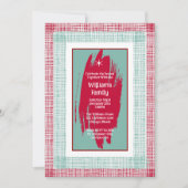 Kerstfeest Holiday Gathering Star Uitnodiging (Voorkant)