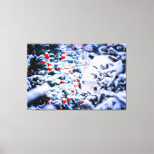 Kerstfeest Idyll geweldig Canvas Afdruk (Voorkant)