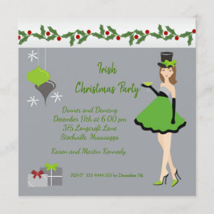 Kerstfeest Iers feest Kaart