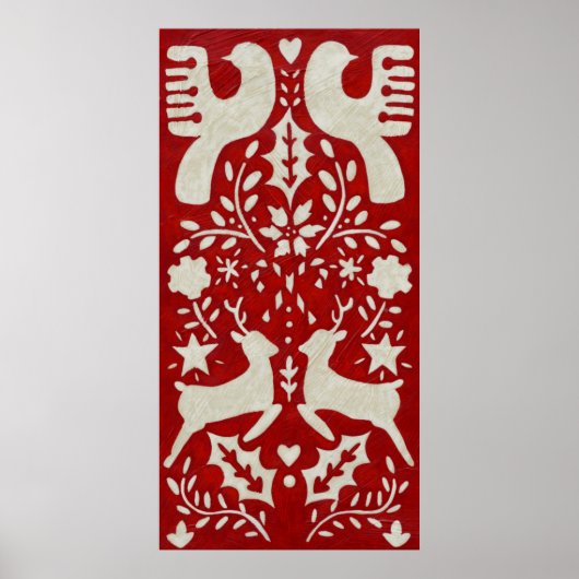 Kerstfeest Ik Poster (Voorkant)