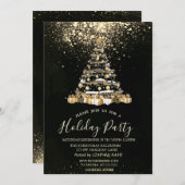 Kerstfeest in Confetti Kaart (Voorkant / Achterkant)