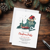 Kerstfeest in de staat New York Kaart