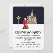 Kerstfeest in Moskou Kaart (Voorkant)