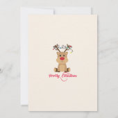 Kerstfeest in Santa Merry Kaart (Achterkant)