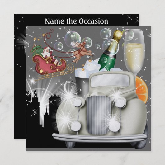 Kerstfeest in stijl - SRF Kaart (Voorkant / Achterkant)