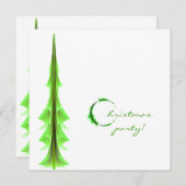 kerstfeest kaart (Voorkant / Achterkant)