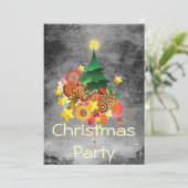 kerstfeest kaart (Staand voorkant)