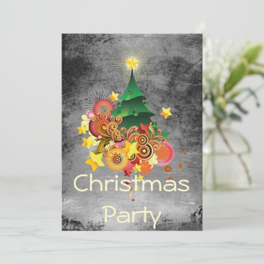 kerstfeest kaart (Staand voorkant)