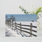 kerstfeest kaart (Staand voorkant)