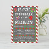 kerstfeest kaart (Staand voorkant)