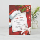 kerstfeest kaart (Staand voorkant)