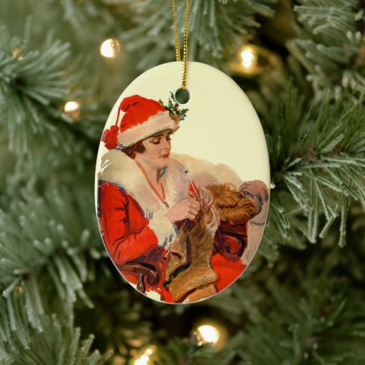 kerstfeest keramisch ornament (Boom)