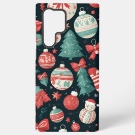 Kerstfeest, kerstvakantie, kerstcadeau voor samsung galaxy hoesje