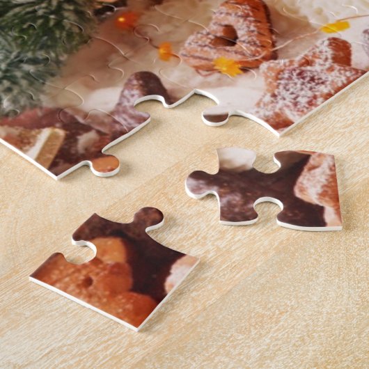 kerstfeest legpuzzel (Zijkant)