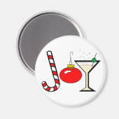 kerstfeest magneet (Voorkant / Achterkant)