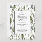 Kerstfeest met bijtende boschemicaliën kaart (Voorkant)