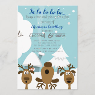 kerstfeest met fundraiser kaart