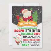 Kerstfeest met kerstfeest kaart (Voorkant)