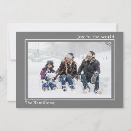 Kerstfeest met speciale Kaart op de wereldfoto