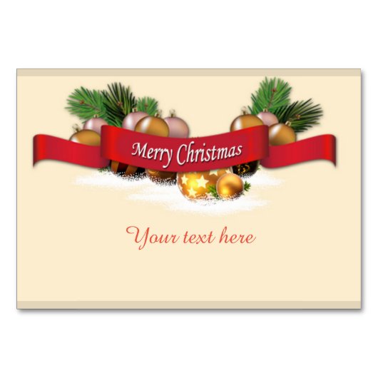 Kerstfeest met Teach-Peace Kaart (Achterkant)