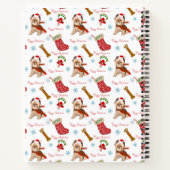 Kerstfeest met Yorkie Notitieboek (Achterkant)