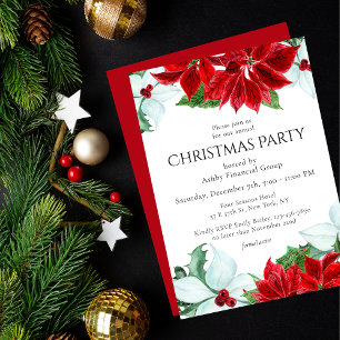 Kerstfeest Modern Corporate Holiday Kaart