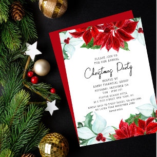Kerstfeest Modern Corporate Holiday Kaart