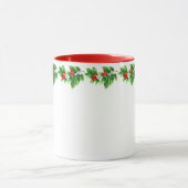 Kerstfeest Mok-Holiday Holly Mok (Midden)