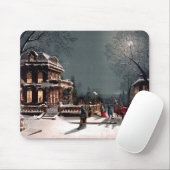 Kerstfeest Mousepad Muismat (Met muis)