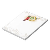 kerstfeest notitieblok (Gedraaid)