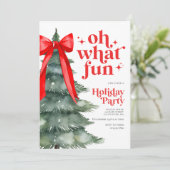 Kerstfeest oh wat leuk kaart (Staand voorkant)