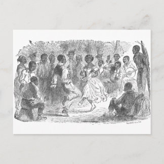 Kerstfeest op een landgoed in Louisiana Feestdagenkaart