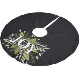 Kerstfeest op feestdag Greenery Kerstboom Rok