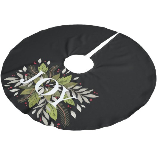 Kerstfeest op feestdag Greenery Kerstboom Rok (Gekanteld)