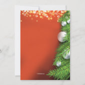 Kerstfeest op uitnodiging (Achterkant)