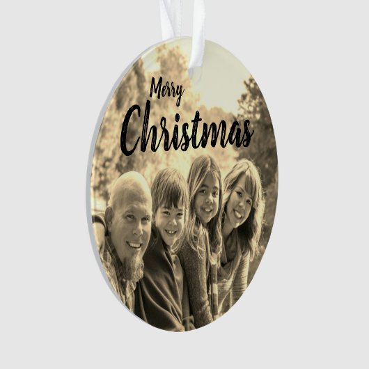 Kerstfeest Ornament (voorkant)