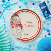 kerstfeest papieren bordje (Feest)