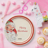 kerstfeest papieren bordje (Feest)