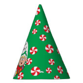 Kerstfeest Pet "Happy Elves" Feesthoedjes (Rechts)