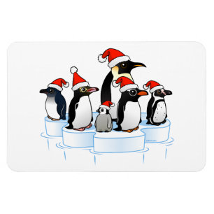 Kerstfeest Pinguïn Magneet