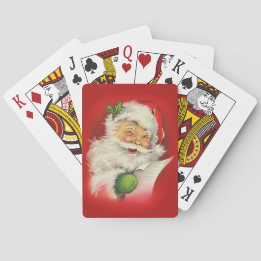  kerstfeest pokerkaarten (Achterkant)