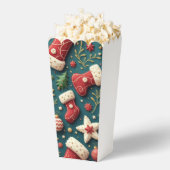 Kerstfeest Popcorn Favoriet Box Bedankdoosjes (Popped)