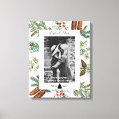 Kerstfeest Prettige feestdagen serie Foto Canvas Afdruk (Voorkant)