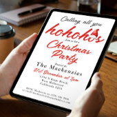 Kerstfeest roept iedereen naar Ho Hos Kaart