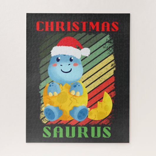 KERSTFEEST SAURUS LEGPUZZEL (Verticaal)