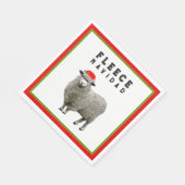 kerstfeest servet (Hoek)