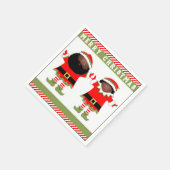 kerstfeest servet (Hoek)