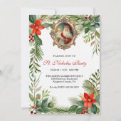 Kerstfeest St. Nicholas Feast Day Party Kaart (Voorkant)